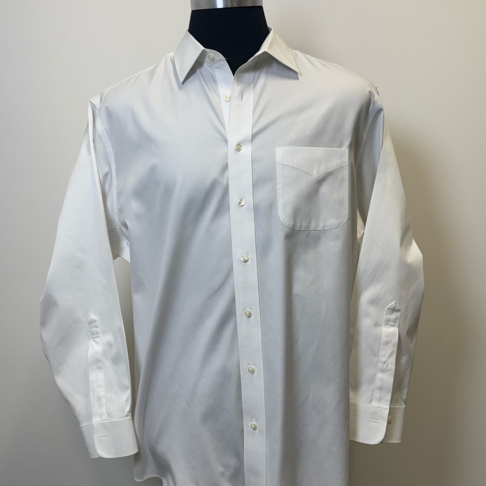 Brooks Brothers Classic White Dress Shirt